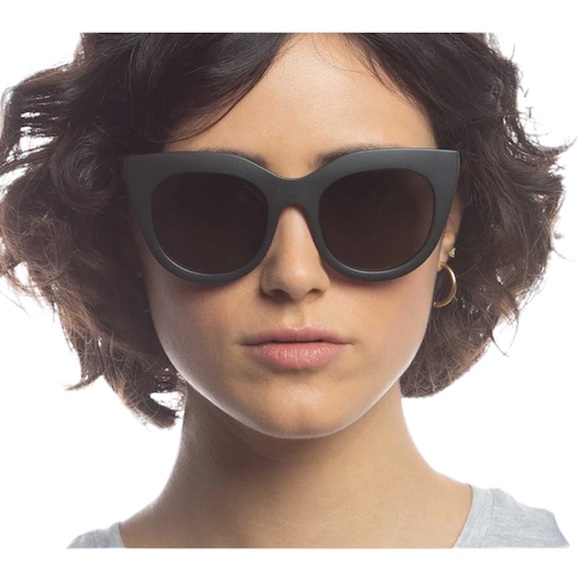 LE SPECS Air Grass Le Sustain Sunglasses NEW Black Matte main image 11